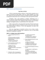 Filipino 3-Payak at Tambalan | PDF