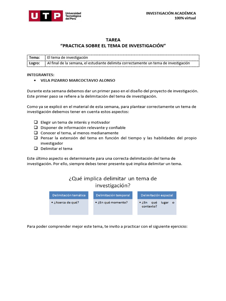 S2_Tarea_Practica sobre el tema de investigación (1) (1) | PDF