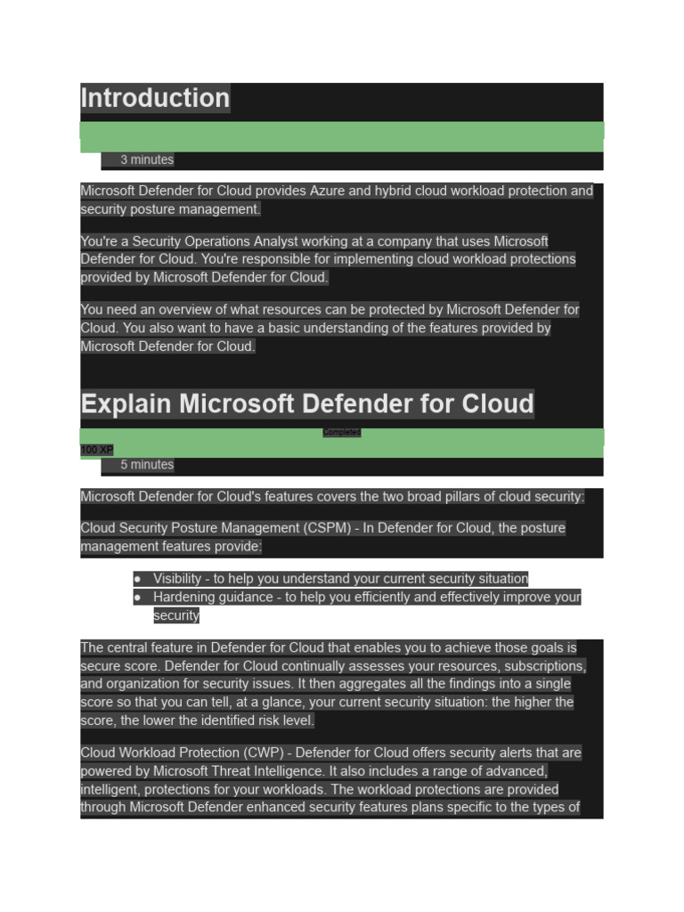 Plan For Cloud Workload Protections Using Microsoft Defender For Cloud