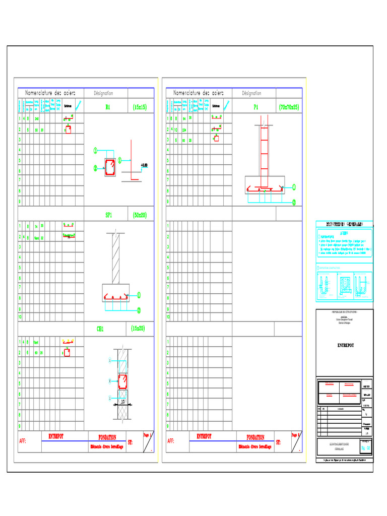 Dispositions Constructives en Ferrage | PDF | Matériaux de construction ...