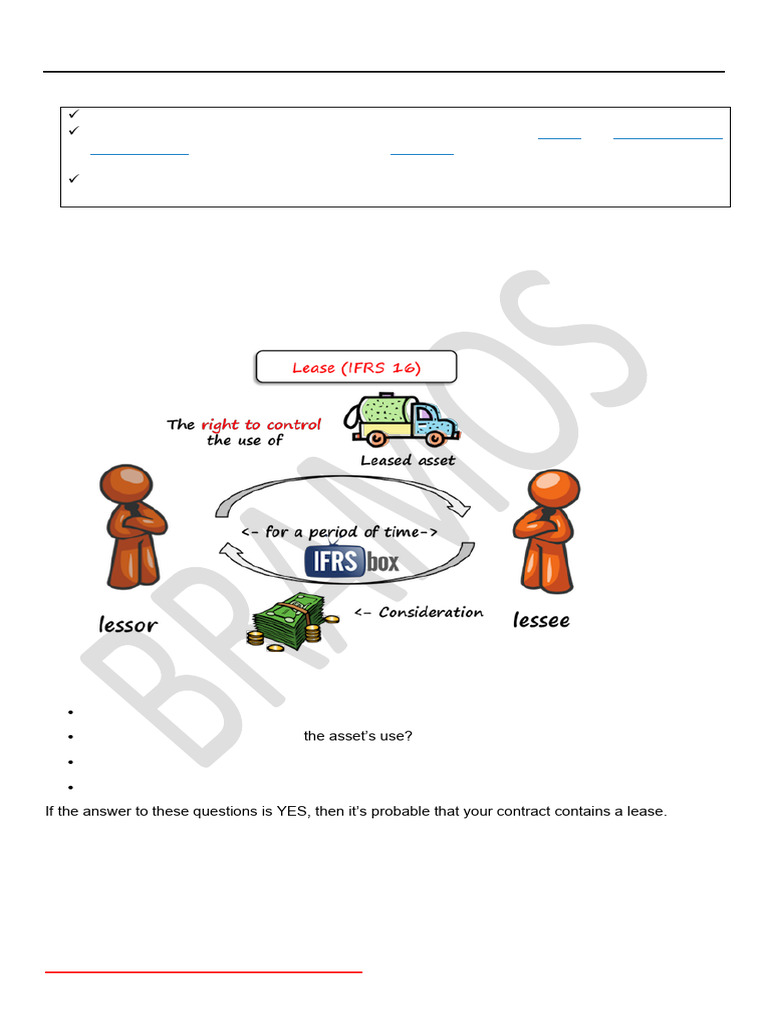 IFRS 16 Lease Accounting Overview | PDF | Lease | Debits And Credits