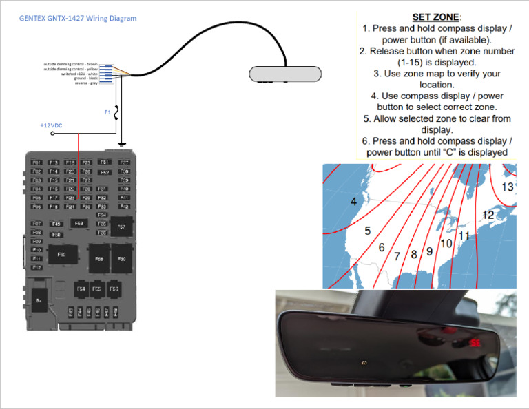 GNTX-1427 Wiring Diagram | PDF
