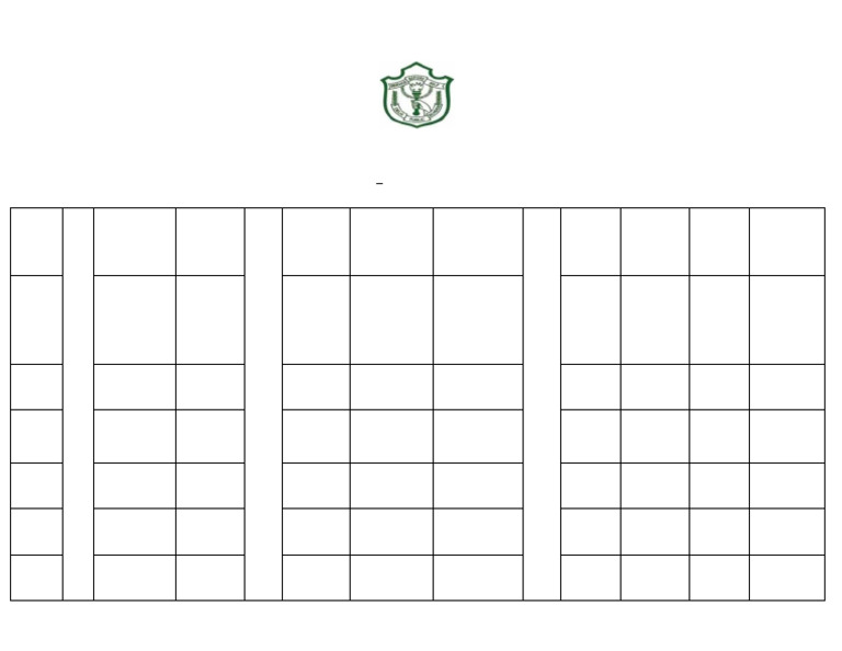 GRADE 6C Class Time Table. | PDF