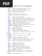 An A-Z Index of The Command Line: Windows XP