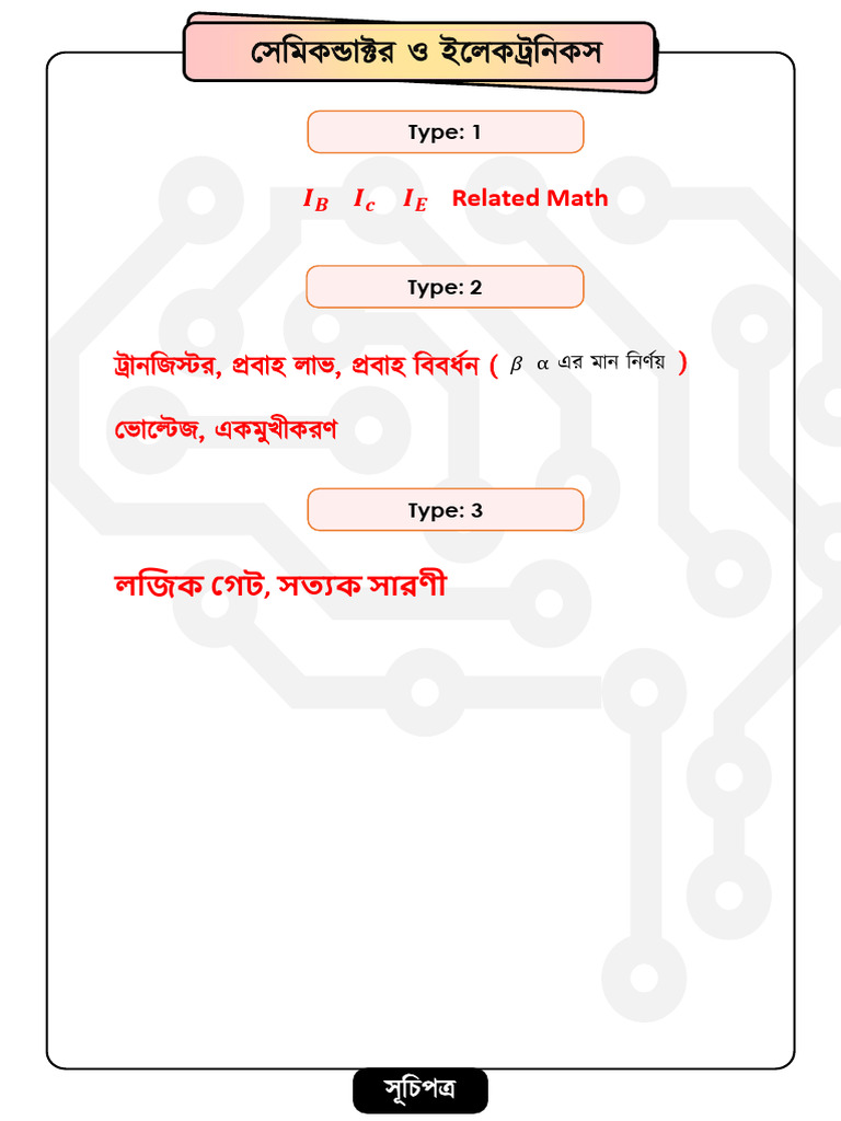 Physics 2nd Paper 10th Chapter by Kawsar | PDF
