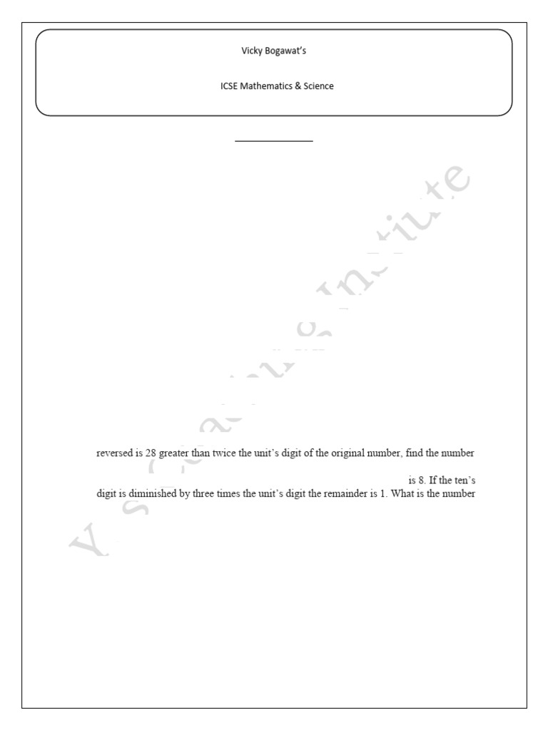 Mathematics Practice | PDF | Discrete Mathematics | Elementary Mathematics