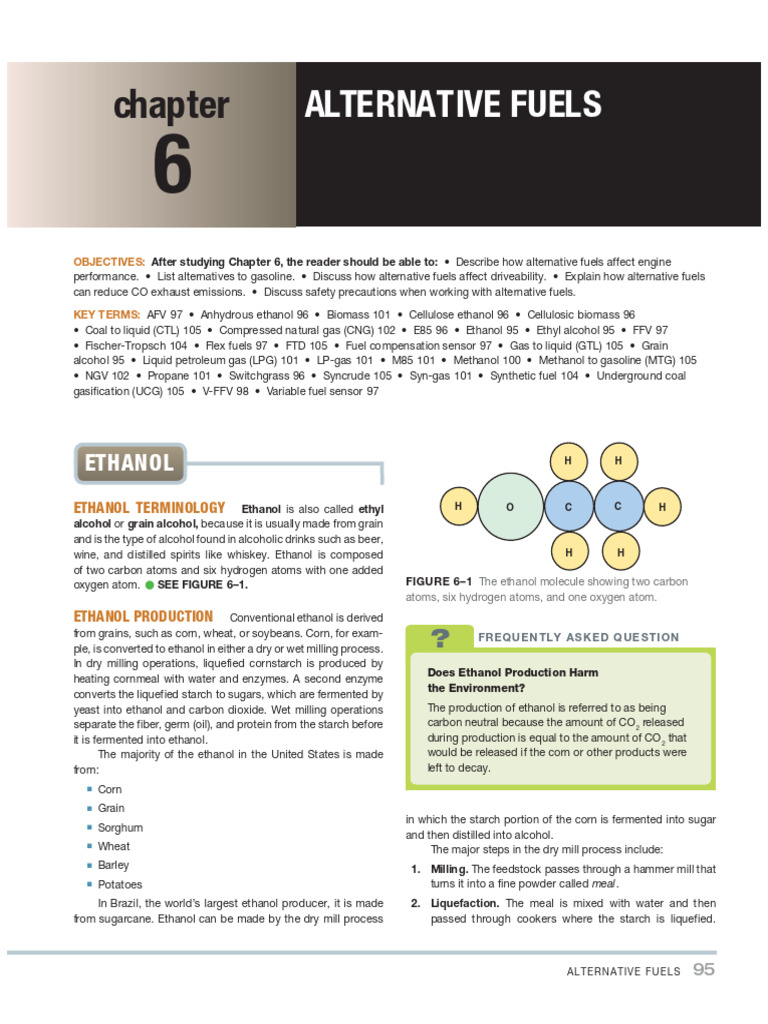 Chapter 2 - Reading 6 | PDF | Biofuel | Ethanol