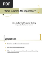 Download What is Sales Management by Professor Sameer Kulkarni SN916096 doc pdf
