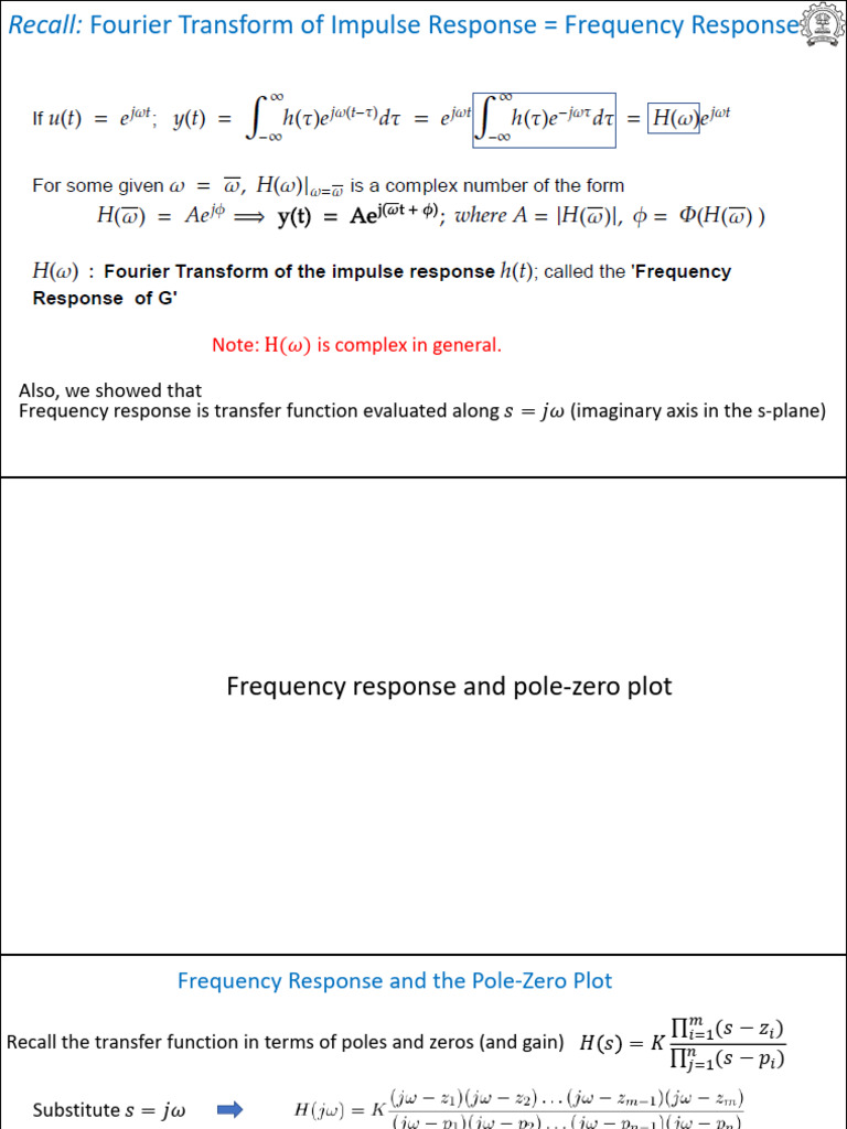 Frequency Response and Pole-Zero Analysis | PDF | Telecommunications ...