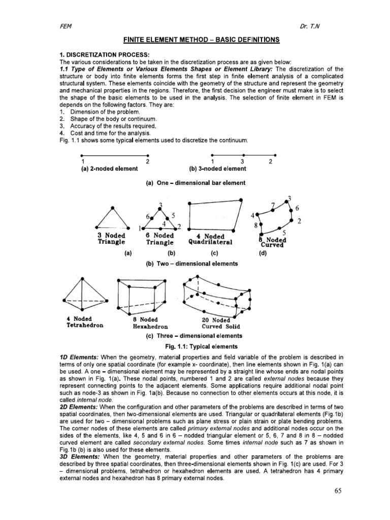 Shape Functions | PDF