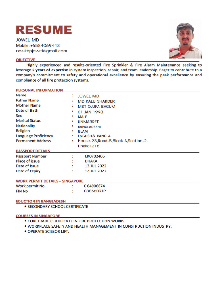 Jowel CV Edite | PDF