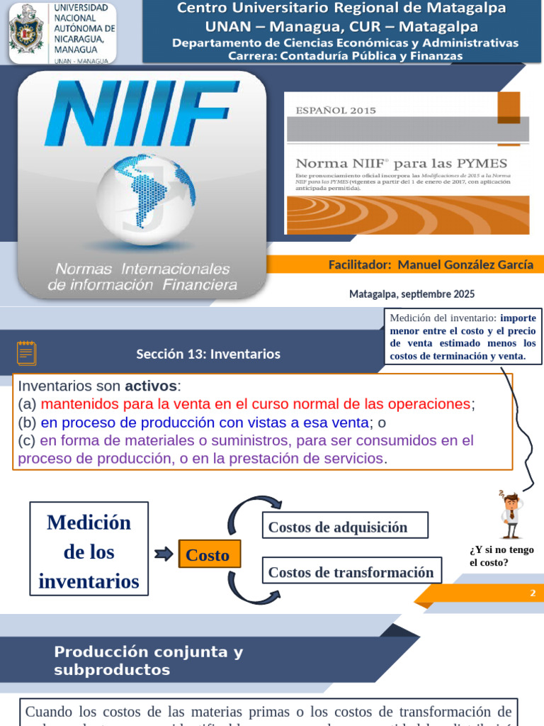 Medición y Reconocimiento de Inventarios | PDF | Depreciación | Mercado ...
