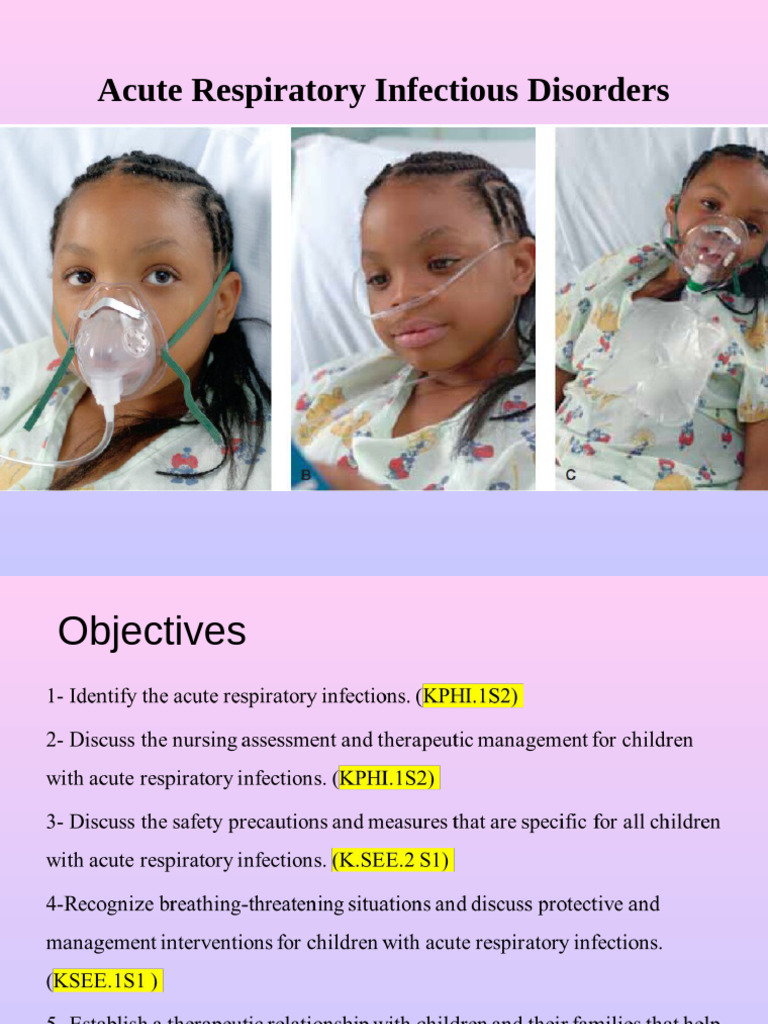 Acute Respiratory Infections in Children | PDF | Common Cold ...