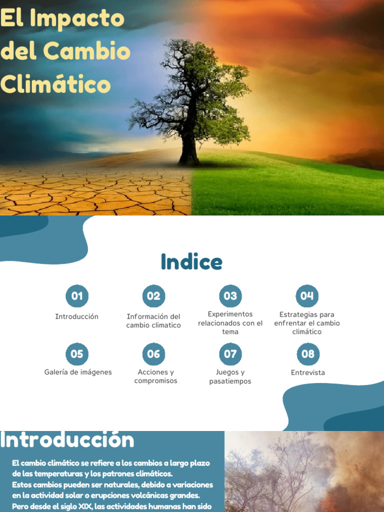 Estrategias para Combatir el Cambio Climático | PDF | Cambio climático ...