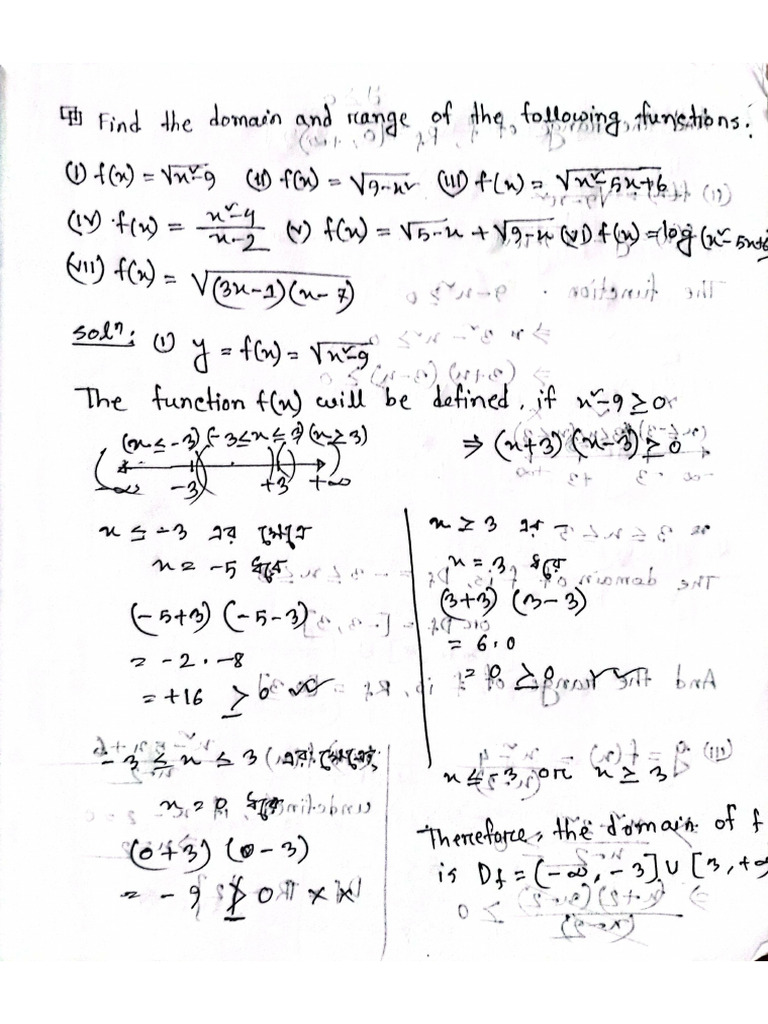 Math Note 01 | PDF