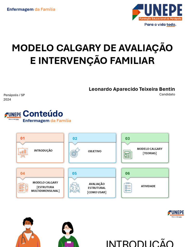 Modelo Calgary em Enfermagem Familiar | PDF | Família | Enfermagem