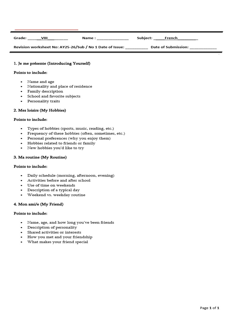 G8 Speaking Topics | PDF