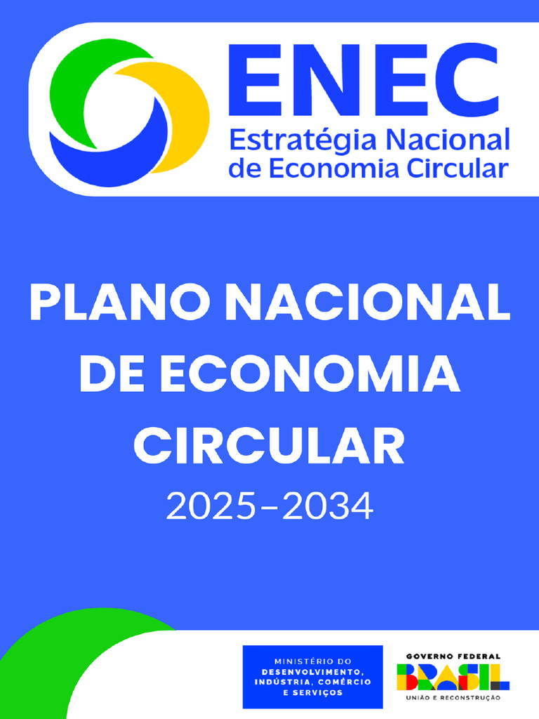Plano Nacional de Economia Circular 2025-2034 | PDF | Desperdício ...