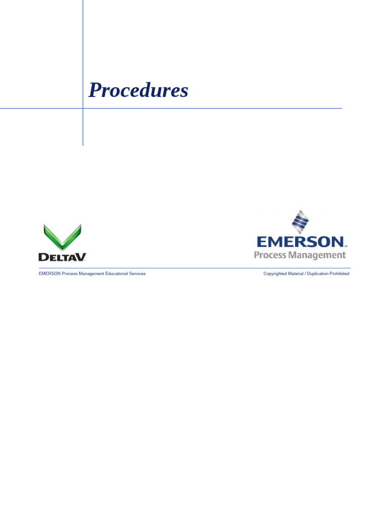 EMERSON Process Management Procedures | PDF | Software | Computer ...