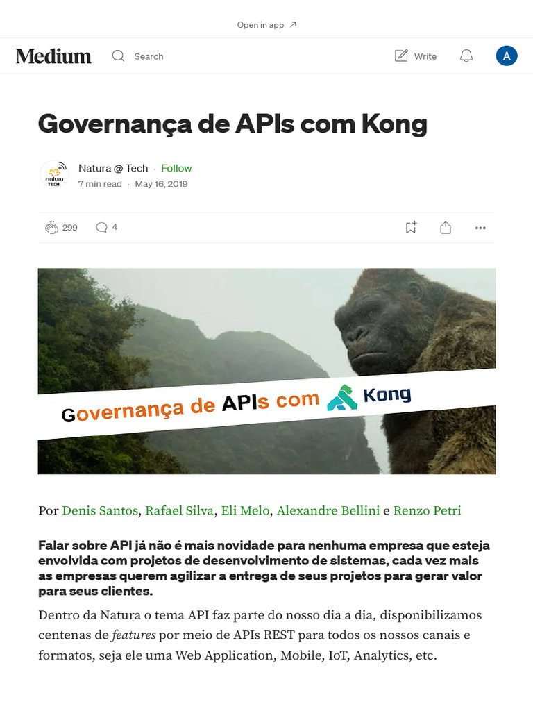 Governança de APIs com Kong | PDF | Plug-in (informática ...
