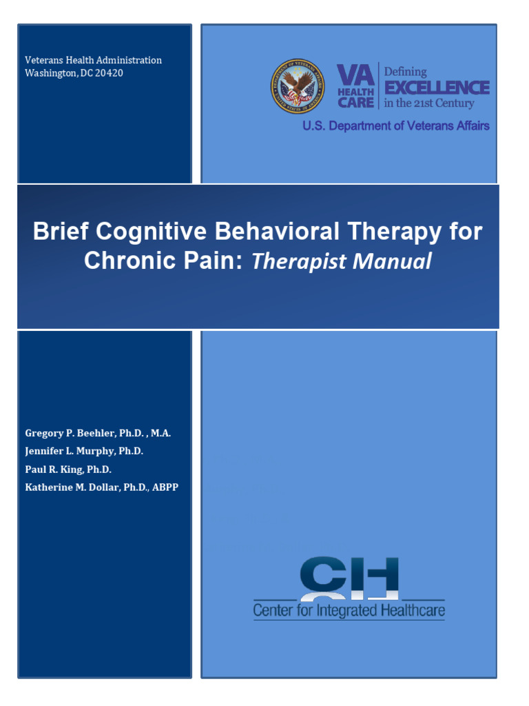 Brief CBT for Chronic Pain Manual | PDF | Pain | Chronic Pain