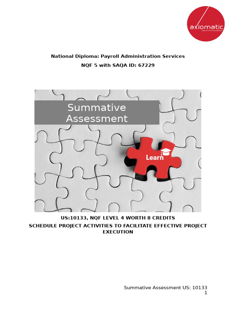Payroll Administration Assessment Guide | PDF | Educational Assessment ...