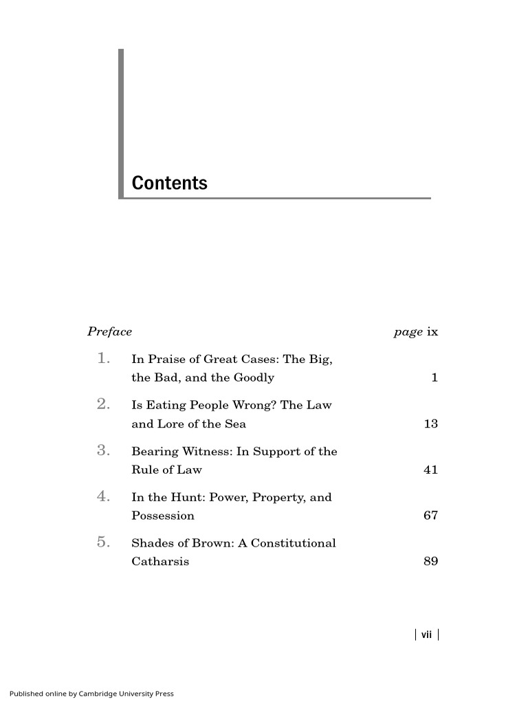 Legal Insights and Case Studies | PDF