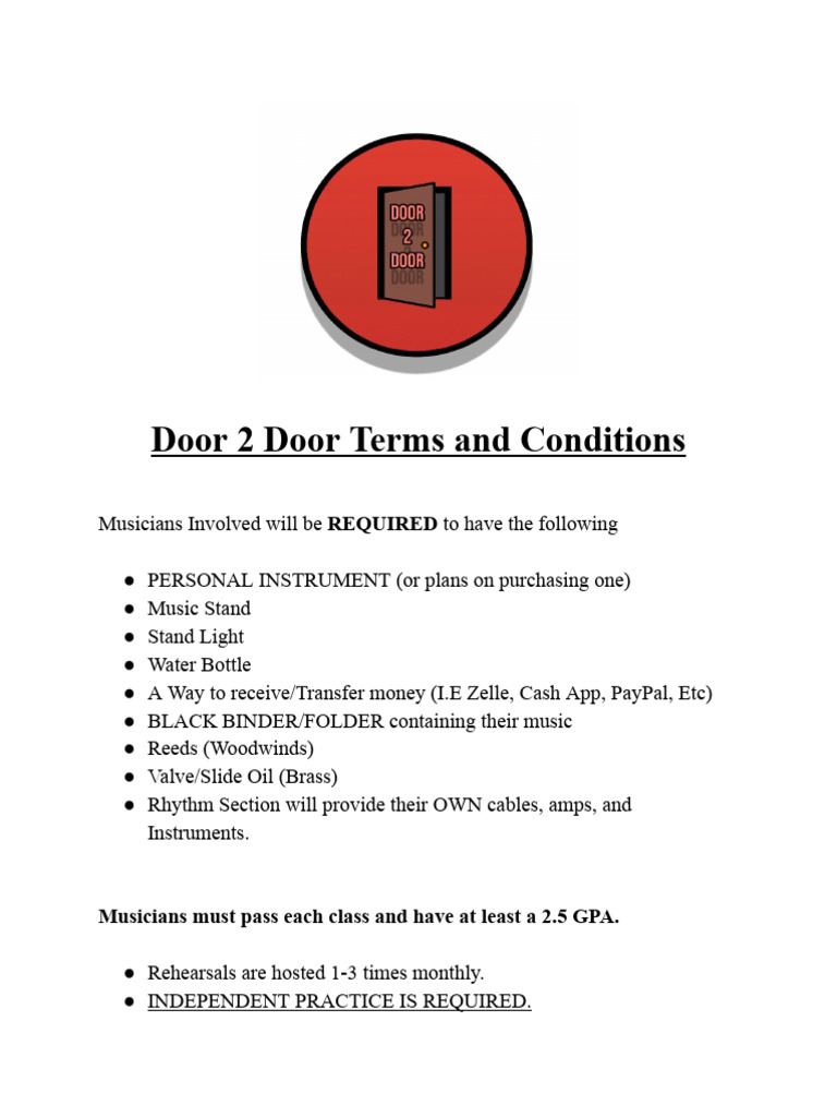 D2D Rules and Conditions | PDF