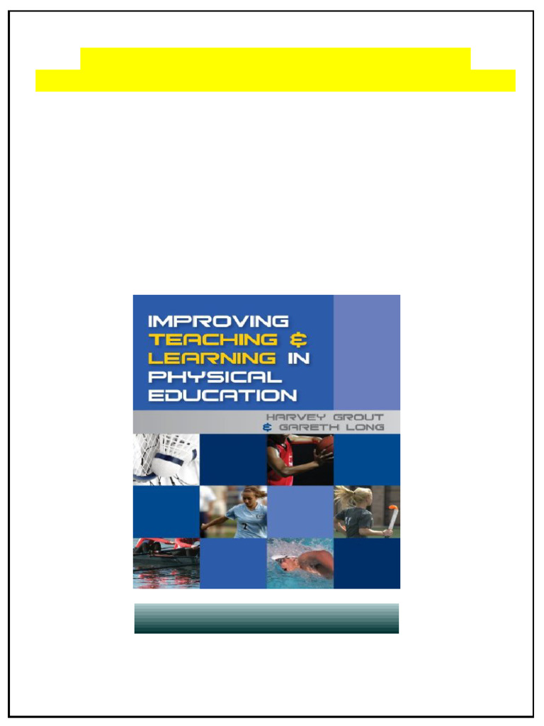 Improving Teaching and Learning in Physical Education 1st Edition ...