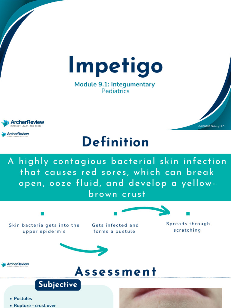 Understanding Impetigo in Pediatrics | PDF