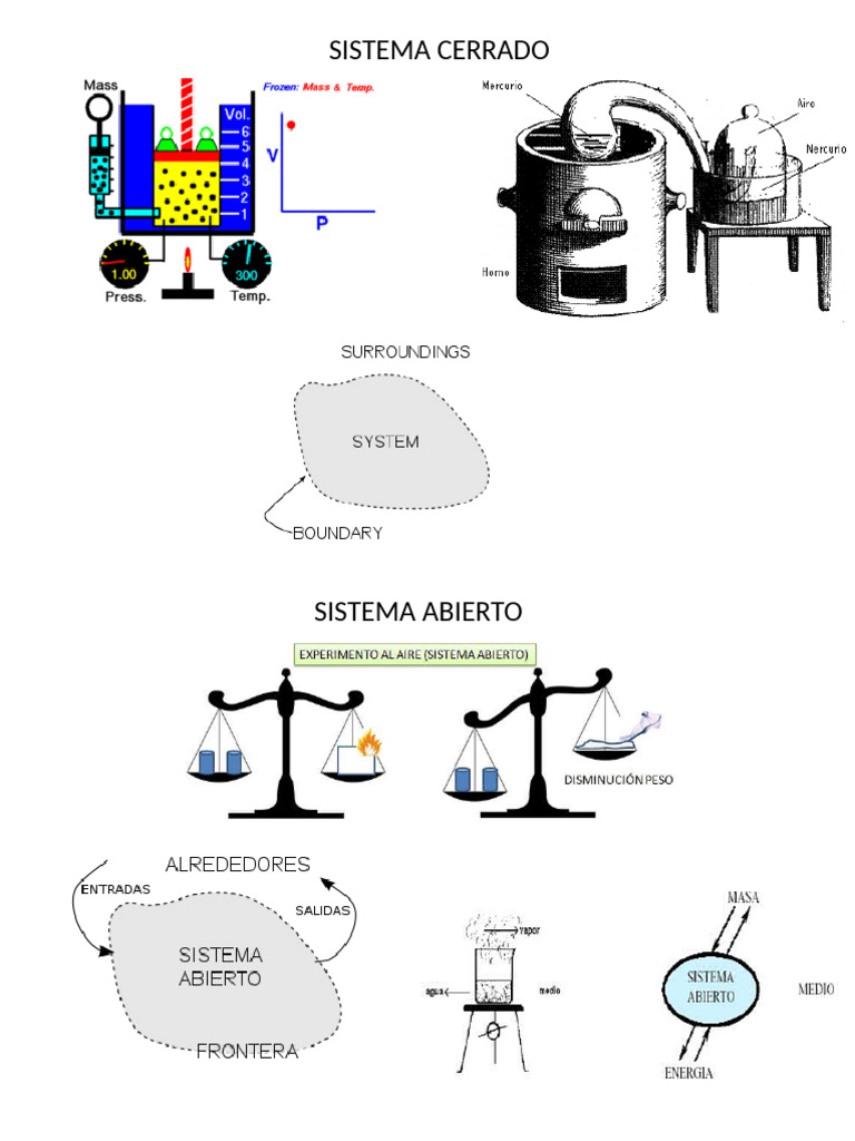Sistema Abierto y Cerrado | PDF