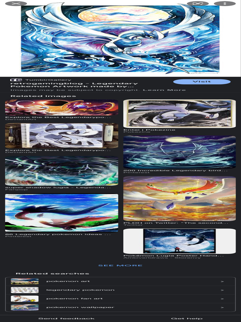 Legendary Pokémon Artwork Showcase | PDF