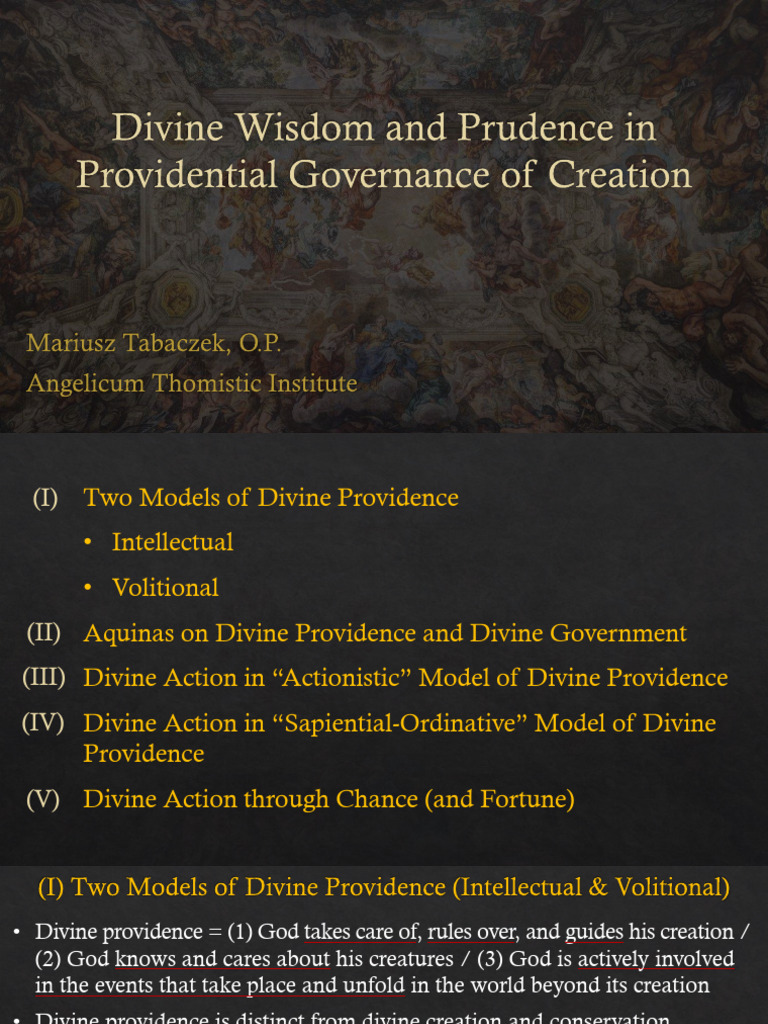Divine Providence: Models and Insights | PDF | Causality | Divinity