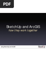 Sketchup and Arcgis: How They Work Together