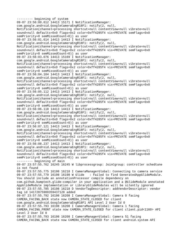 Log Cat 1757264275683 | PDF | Operating System Technology | Software ...