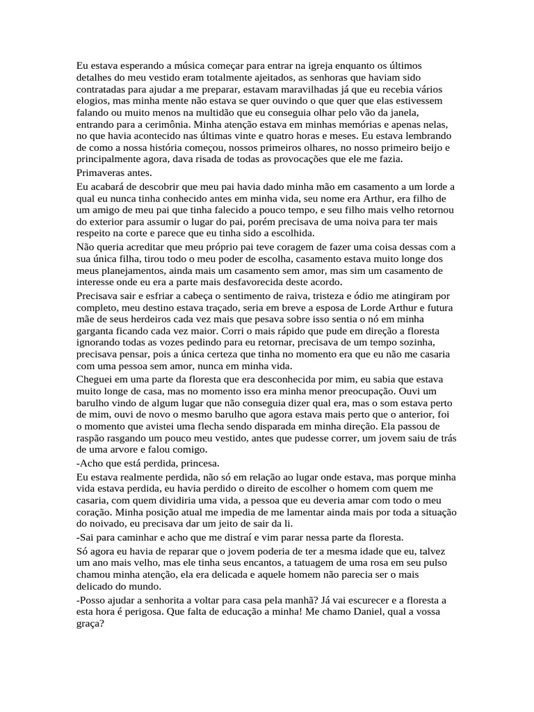 Amor Proibido e Tragédia em Carmim | PDF | Amor | Casamento
