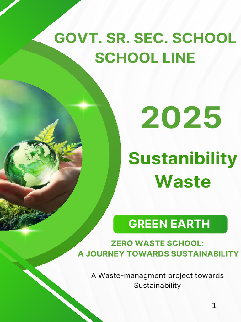 Zero Waste School Sustainability Project | PDF | Waste | Waste Management