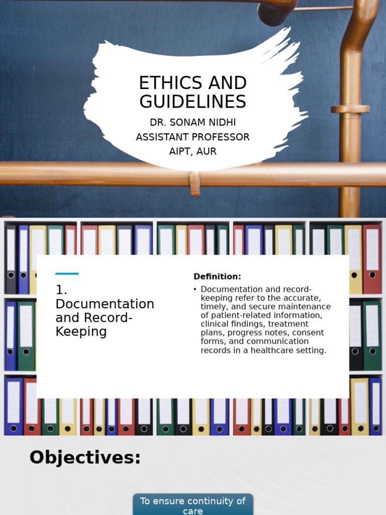 Healthcare Documentation Ethics Guide | PDF | Communication | Informed ...
