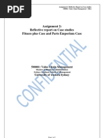 MBA 500001 -ASSIGNMENT 2 - Reflective Report -2012Feb