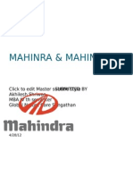 Customer Satisfaction With Mahindra