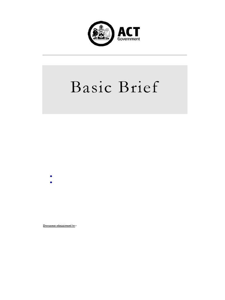 Construction Works Basic Brief Guide | PDF | Verification And ...