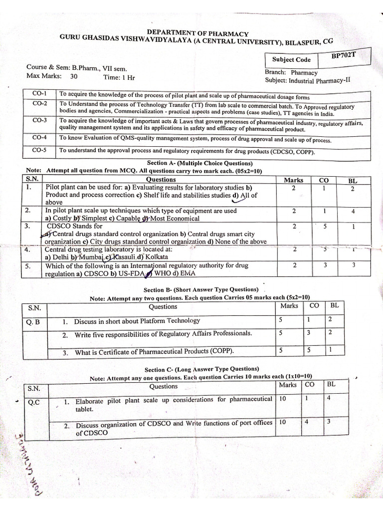 7th Sem Question Paper 2024 - 2025 | PDF