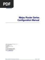 Download Maipu Router Config ManualV10 by mshaikh_79 SN91629553 doc pdf