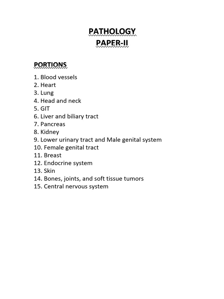 Medical Pathology Overview and Topics | PDF | Ovarian Cancer | Cirrhosis