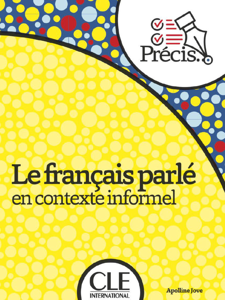 Guide du Français Parlé Informel | PDF | Langue française | Mot