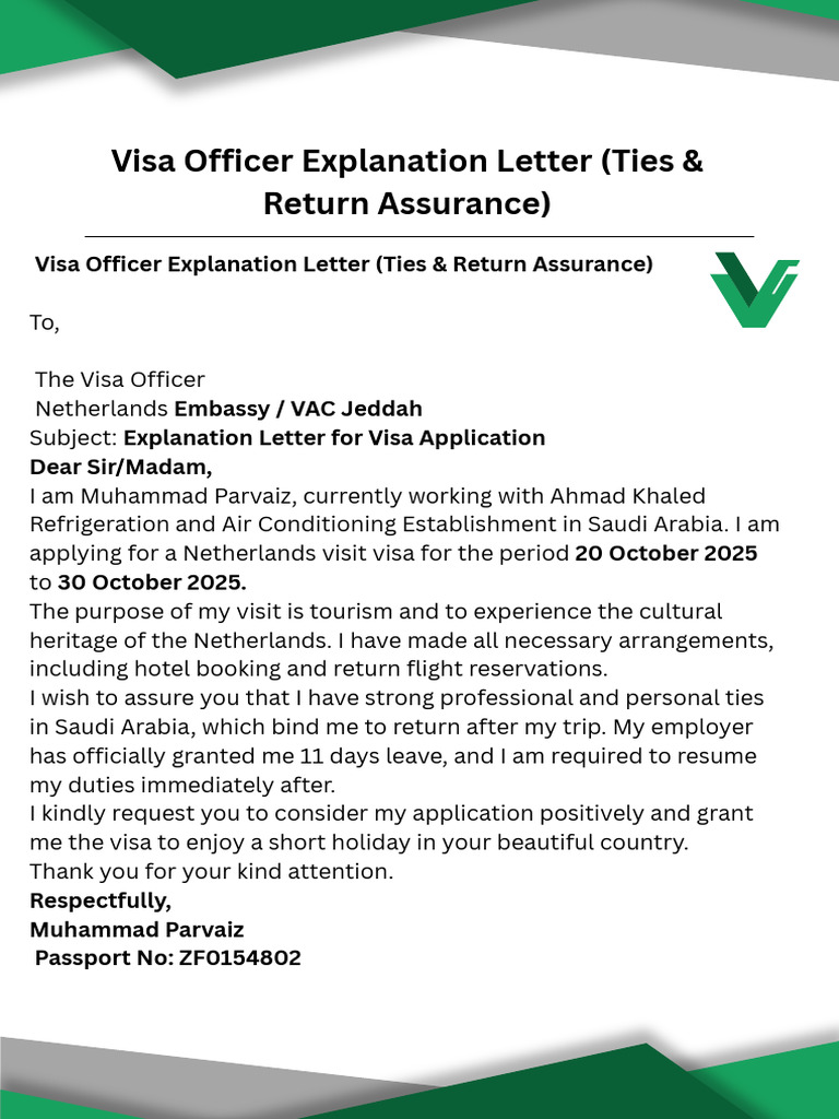 M Parvaiz Explanation Letter | PDF