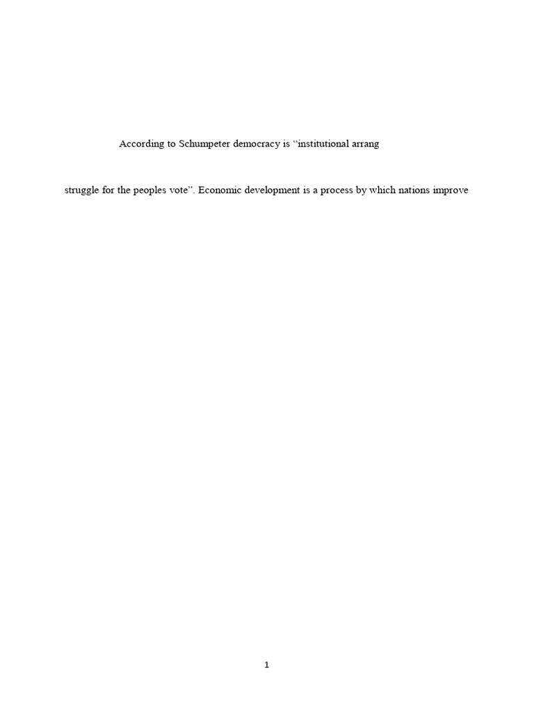 Democracy's Impact on Economic Growth | PDF | Democracy | Political ...