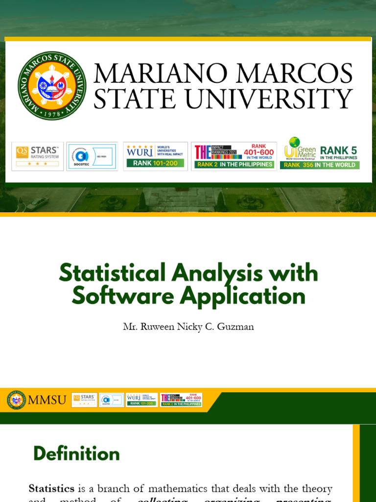 Understanding Statistics: Types & Examples | PDF | Statistics | Level ...