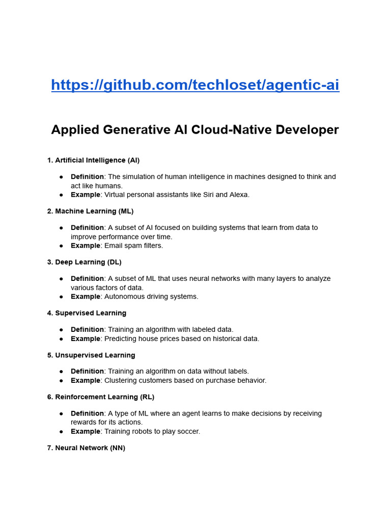 Generative AI Concepts Explained | PDF | Machine Learning | Deep Learning