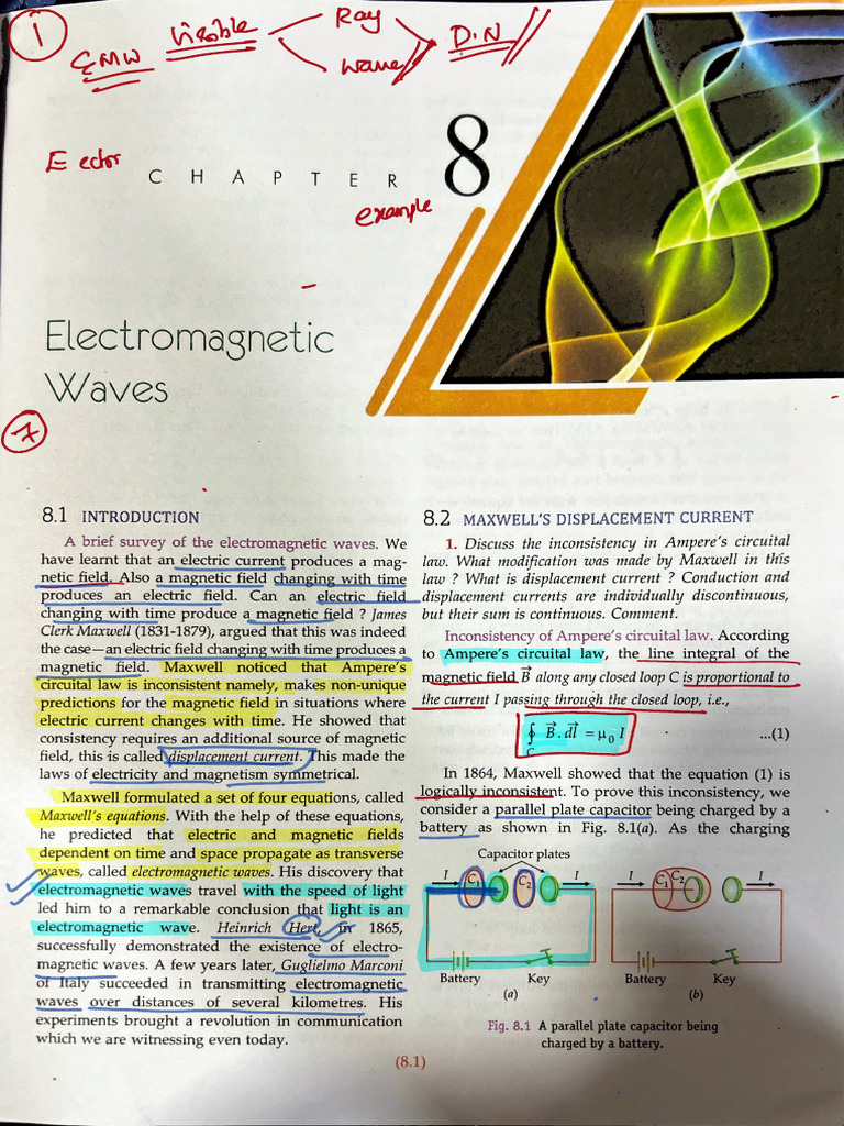 Understanding Electromagnetic Waves | PDF | Magnetic Field | Physical ...
